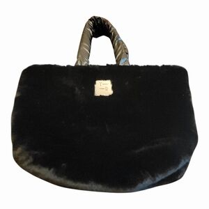 THINK ROYLN, Duplex Reversible Faux Fur, Puffer Tote